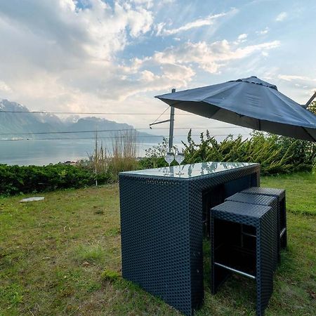 Rooms In Splendid Apartment With Parking-Stunning Lake View Montreux Eksteriør billede