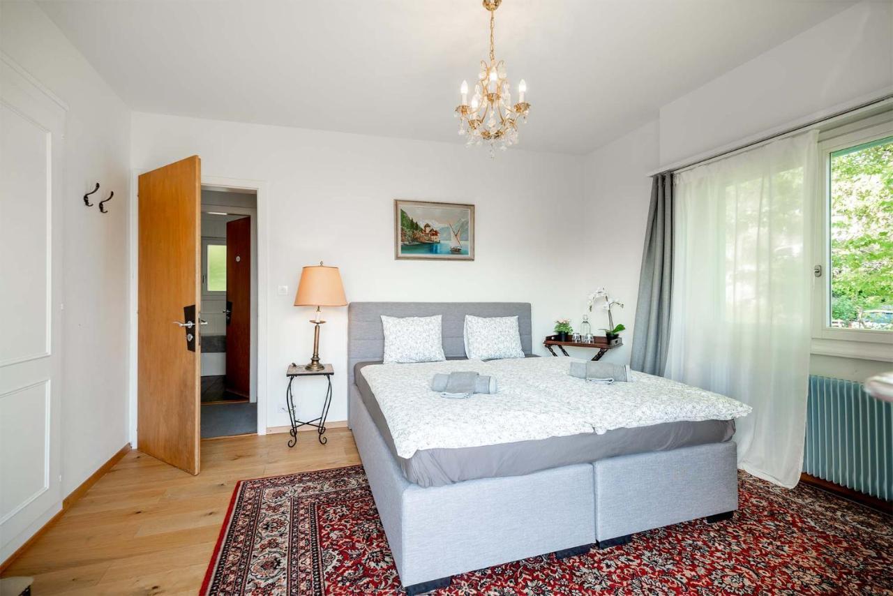 Rooms In Splendid Apartment With Parking-Stunning Lake View Montreux Eksteriør billede